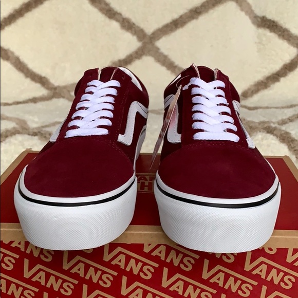 ••VANS OLD SKOOL PLATFORM Port Royale/True White W - Picture 8 of 16